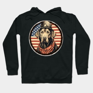 Patriotic Labrador Retriever Hoodie